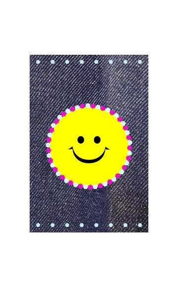 [LINE着せ替え] Denim de Smileskiの画像1