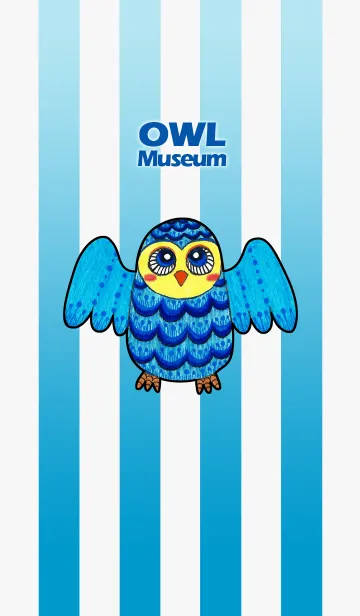 [LINE着せ替え] フクロウ 博物館 108 - Rescued Owlの画像1