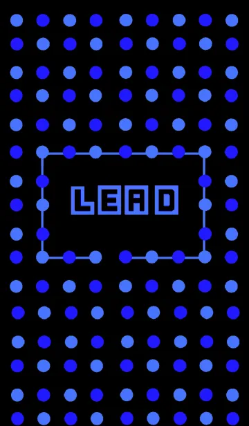 [LINE着せ替え] LEAD シンプルな青の画像1