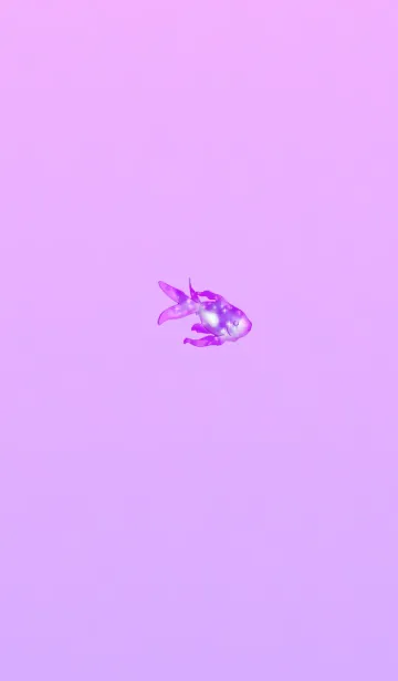 クリスタル金魚ピンクパープルの着せ替えメイン画像