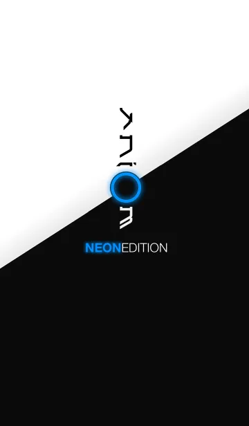 [LINE着せ替え] Aniom - Dark Neon Editionの画像1