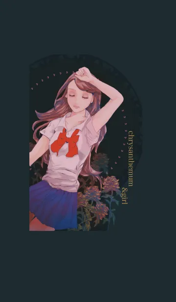 [LINE着せ替え] chrysanthemum＆girlの画像1