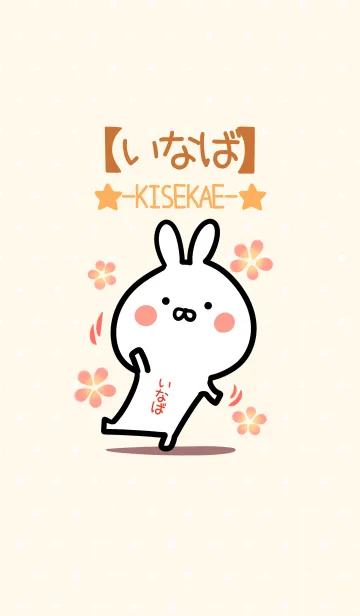 [LINE着せ替え] ☆【いなば】のウサギ着せかえ☆の画像1