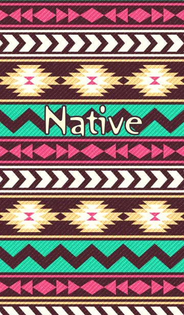 [LINE着せ替え] Native Pattern 6の画像1