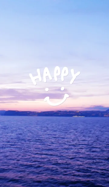 [LINE着せ替え] 夕日が美しい-スマイル28-の画像1