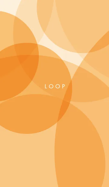 [LINE着せ替え] loop / orangeの画像1