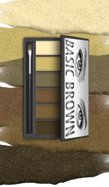 [LINE着せ替え] COSMETICS Eye Shadow Palette #02の画像1