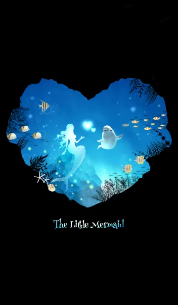 [LINE着せ替え] The Little Mermaid ＆ Belugaの画像1