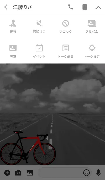 [LINE着せ替え] ROAD BIKE LIFE RED Ver.の画像4