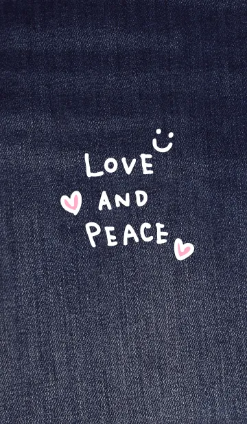 [LINE着せ替え] スマイル-デニム30-の画像1