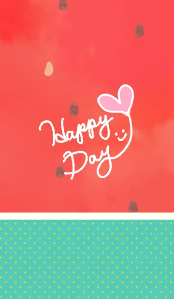 [LINE着せ替え] すいか-スマイル15-の画像1