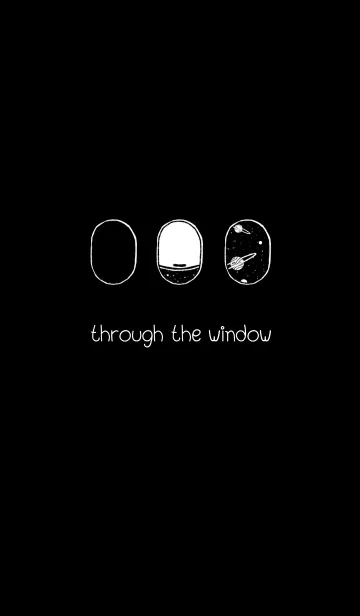 [LINE着せ替え] Through the windowの画像1