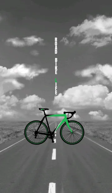 [LINE着せ替え] ROAD BIKE LIFE GREEN Ver.の画像1