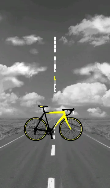 [LINE着せ替え] ROAD BIKE LIFE YELLOW Ver.の画像1