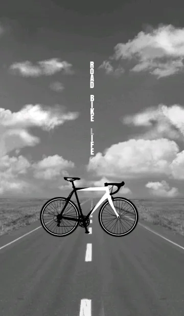 [LINE着せ替え] ROAD BIKE LIFE WHITE Ver.の画像1