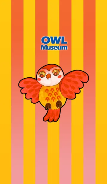 [LINE着せ替え] フクロウ 博物館 111 - Sparkling Owlの画像1
