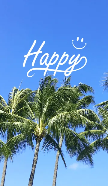 [LINE着せ替え] HAPPY SMILE HAWAII -MEKYM-の画像1