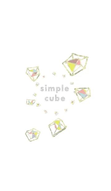 [LINE着せ替え] :SIMPLE CUBE:の画像1