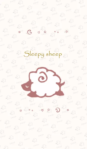 [LINE着せ替え] *** Sleepy sheep ***の画像1