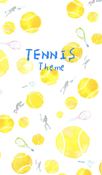 [LINE着せ替え] TENNIS Themeの画像1