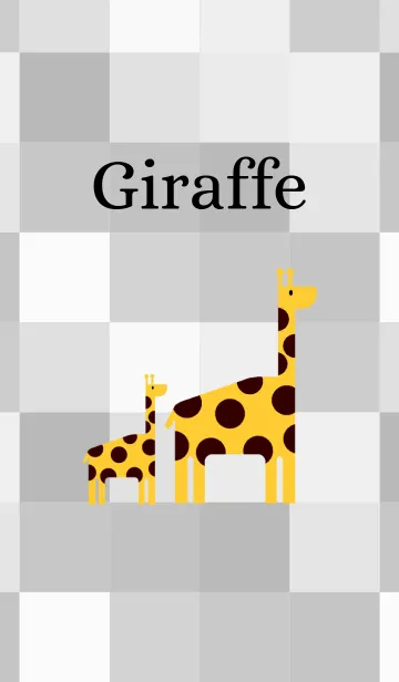 [LINE着せ替え] Cute Giraffe 2 -J-の画像1