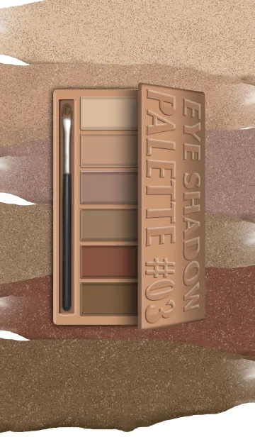 [LINE着せ替え] COSMETICS Eye Shadow Palette #03の画像1