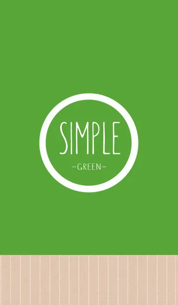 [LINE着せ替え] SIMPLE -Green Tea-の画像1