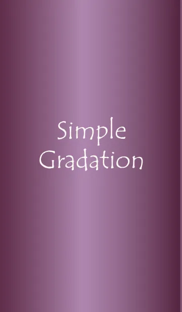 [LINE着せ替え] Simple Gradation -GLOSSY PURPLE 3-の画像1