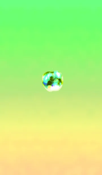 [LINE着せ替え] サイバーアップルグリーンの画像1