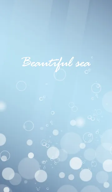 [LINE着せ替え] -SHINY BLUE- Beautiful Seaの画像1