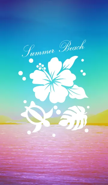 [LINE着せ替え] 全ての運気がUP！ハワイアンの着せかえ2の画像1