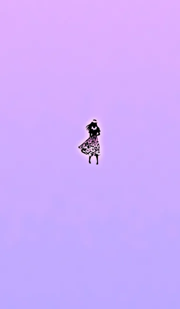 [LINE着せ替え] 幸運のアロハ娘ピンクの画像1