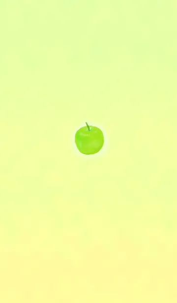 [LINE着せ替え] イエローグリーンアップルアイコンの画像1