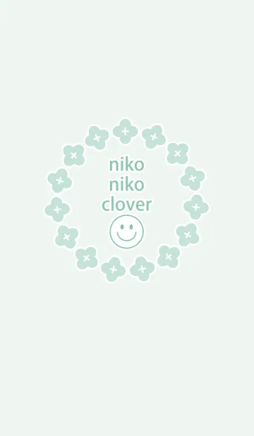 [LINE着せ替え] niko niko cloverの画像1