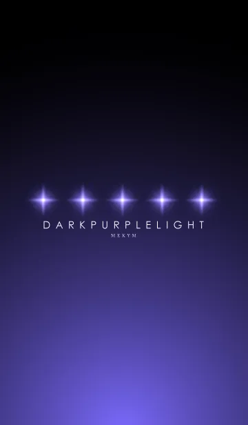 [LINE着せ替え] DARK PURPLE STARLIGHTの画像1