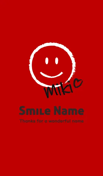 [LINE着せ替え] Smile Name みきの画像1