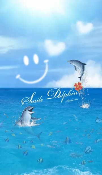 [LINE着せ替え] smile dolphinの画像1