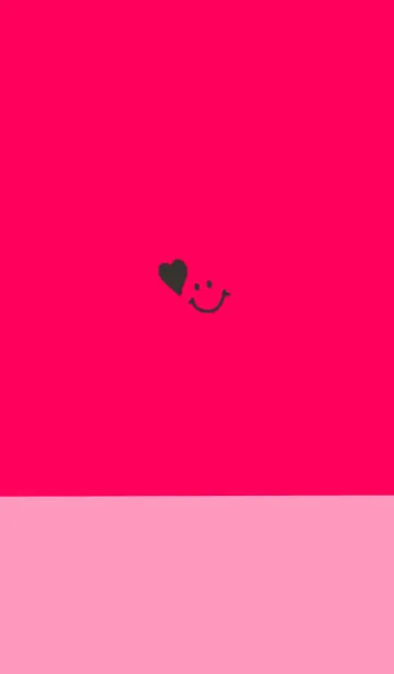 [LINE着せ替え] ピンク。PINK。スマイル。の画像1