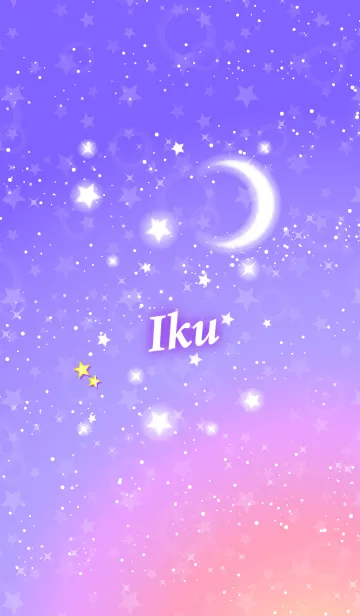 [LINE着せ替え] いく専用★Night sky星空の着せかえの画像1