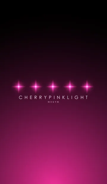 [LINE着せ替え] CHERRY PINK STARLIGHTの画像1