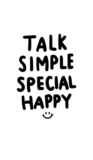 [LINE着せ替え] 手書きお洒落文字。SIMPLEの画像1