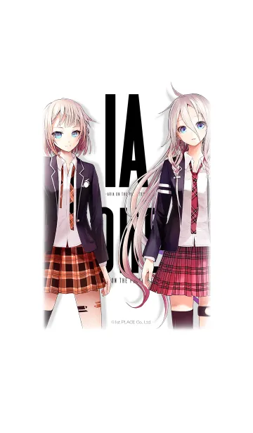 [LINE着せ替え] IA ＆ ONE School Girlの画像1