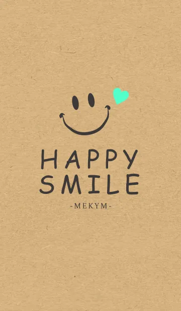 [LINE着せ替え] HAPPY SMILE KRAFT 6 -MEKYM-の画像1