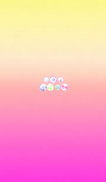 [LINE着せ替え] パステル飴玉ピンクの画像1
