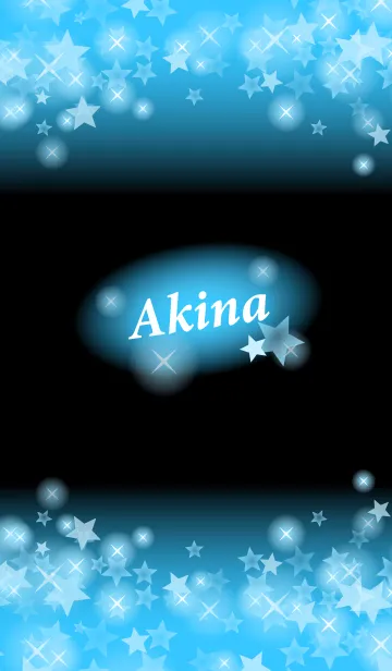 [LINE着せ替え] あきな専用★Light blue star水色のお星様の画像1