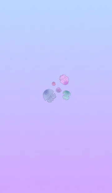 [LINE着せ替え] くーるクラゲの画像1