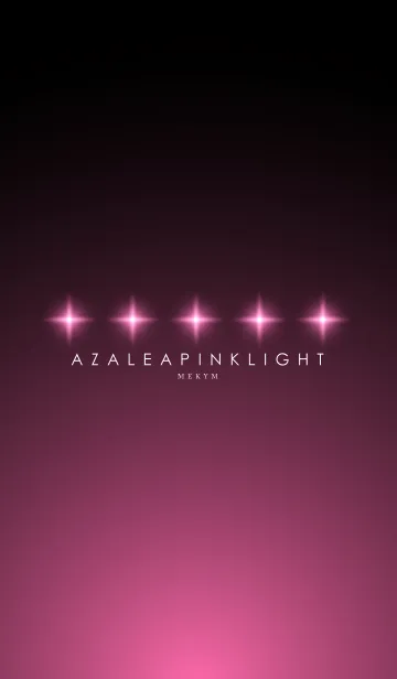 [LINE着せ替え] AZALEA PINK STARLIGHTの画像1