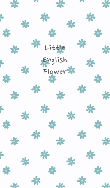 [LINE着せ替え] Little English Flowerの画像1
