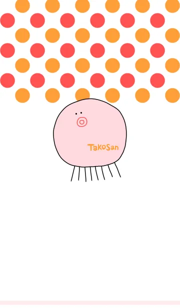 [LINE着せ替え] TAKOSAN poppy - JPN 6の画像1