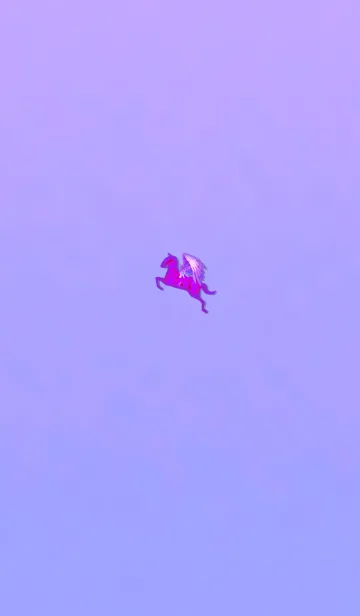 [LINE着せ替え] ペガサスパープルピンクの画像1